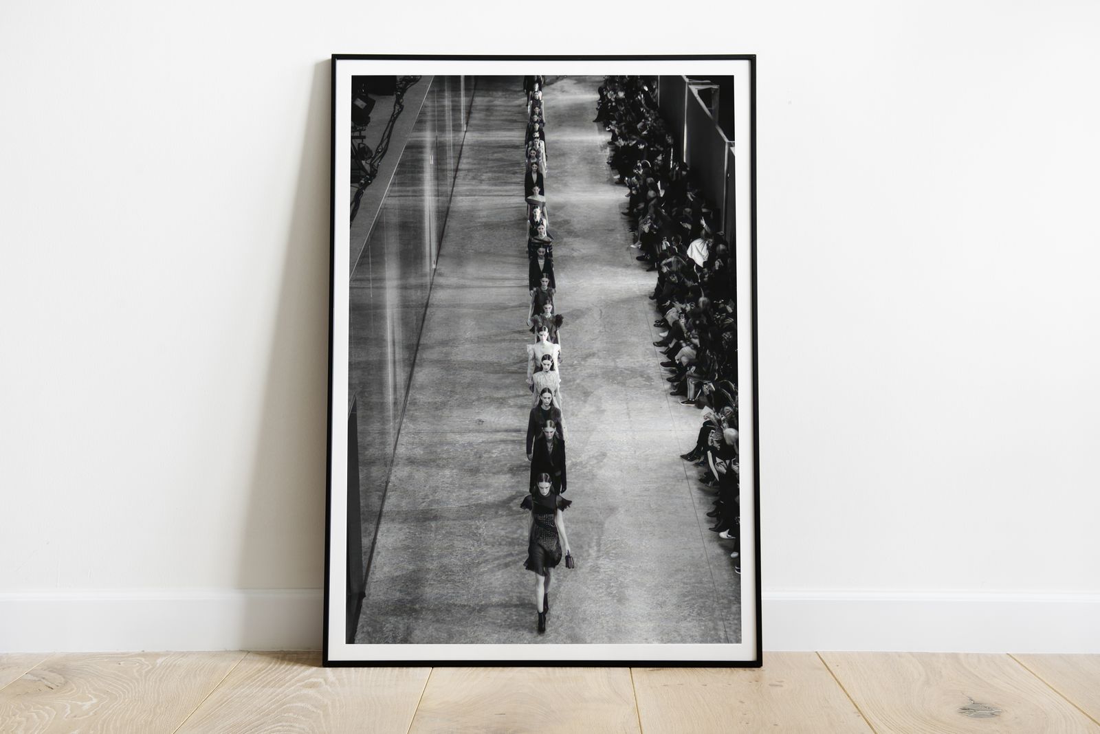 Poster - Mode Catwalk Zwart en Wit