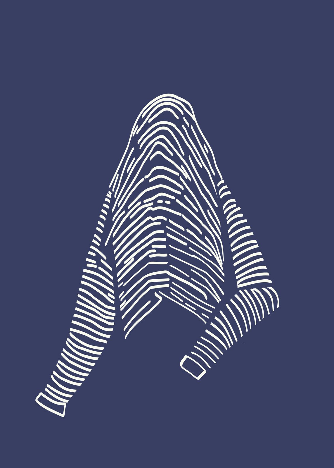 Poster - Abstracte Lijnen