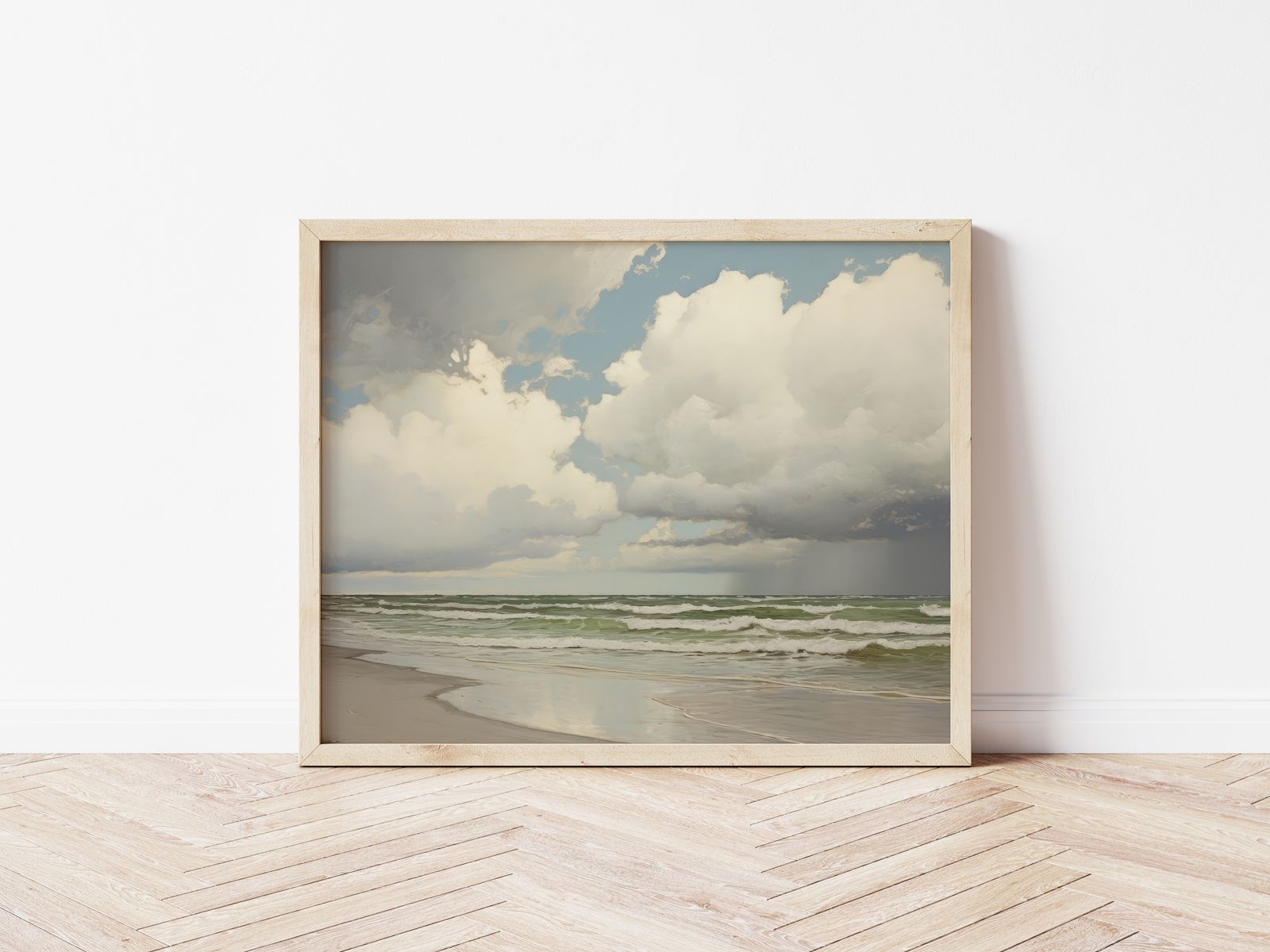 Poster - Strandwolken