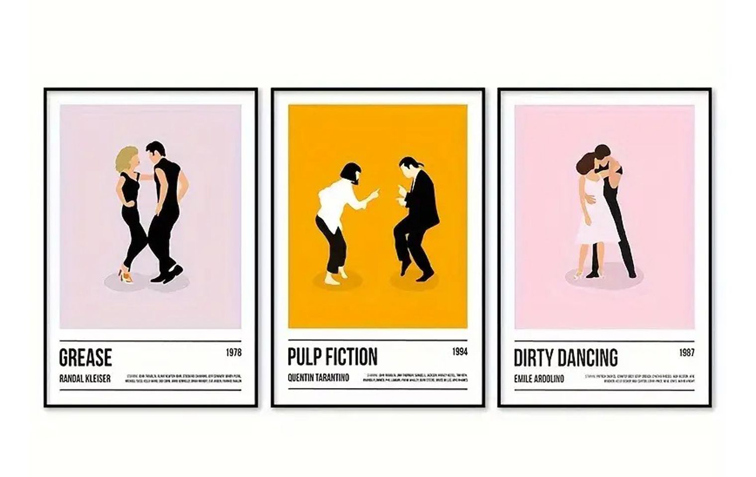 Film Dans Posters - Set van 3