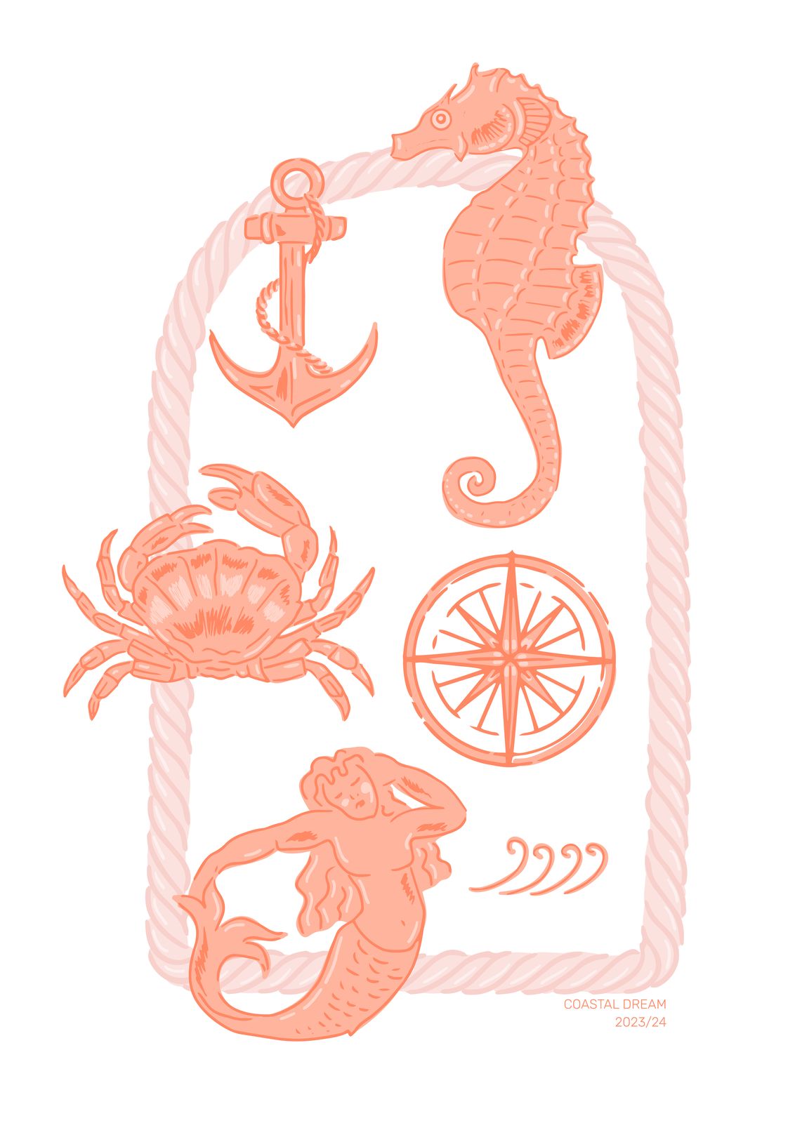 Poster - Coastal Dream