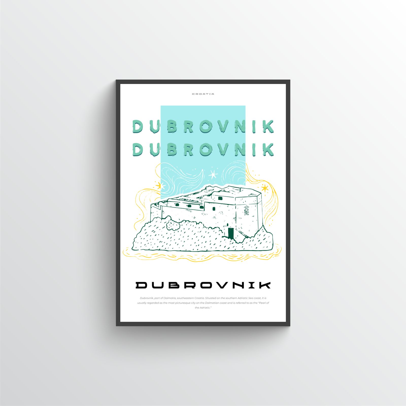 Dubrovnik Kroatië Reposter
