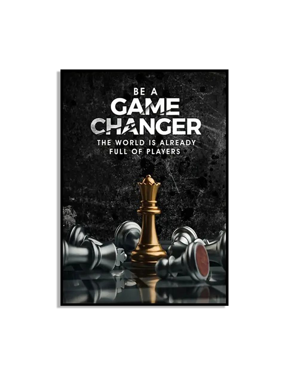 Be a Game Changer Muurposter