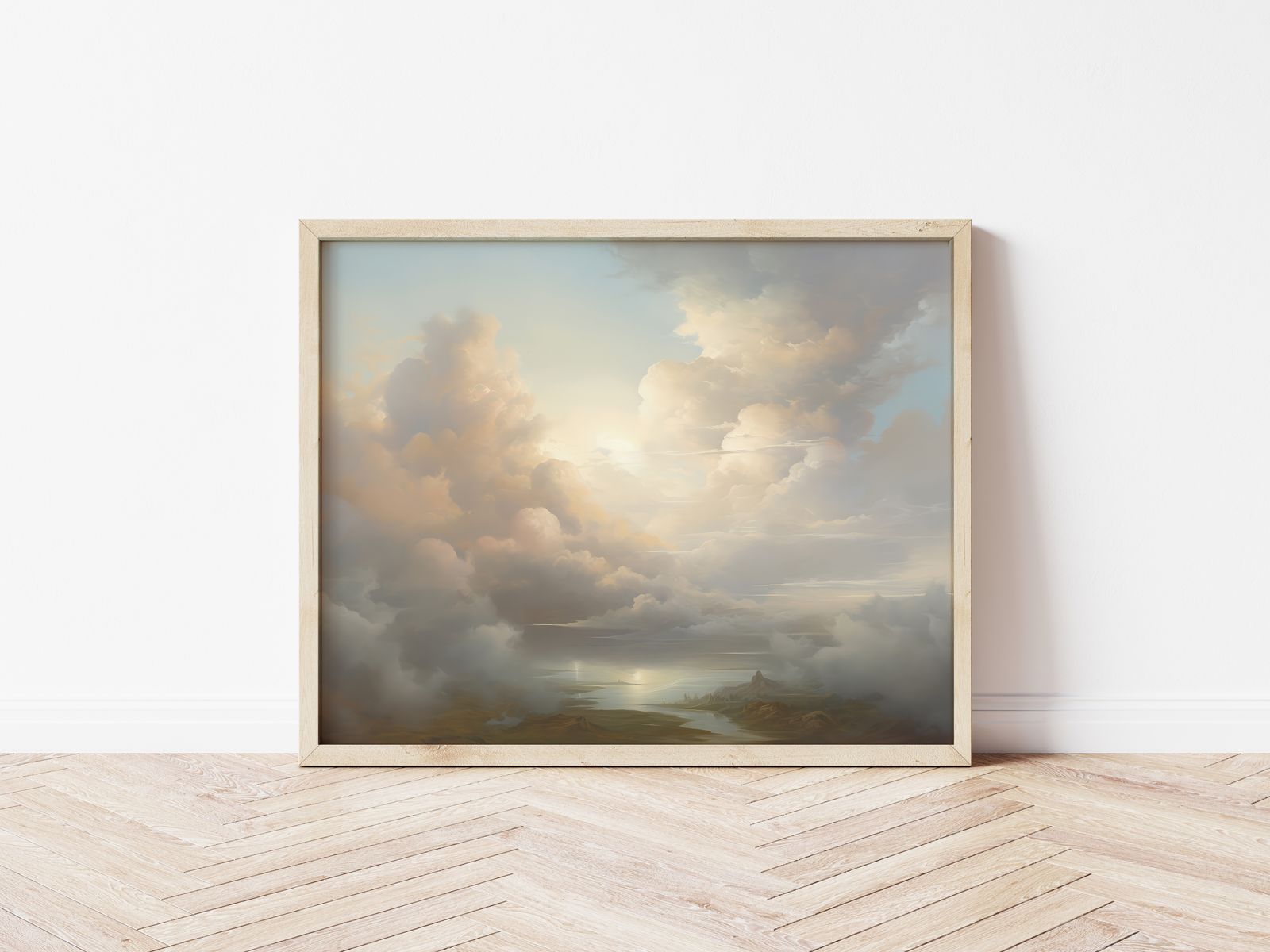 Poster - Rustige Wolken