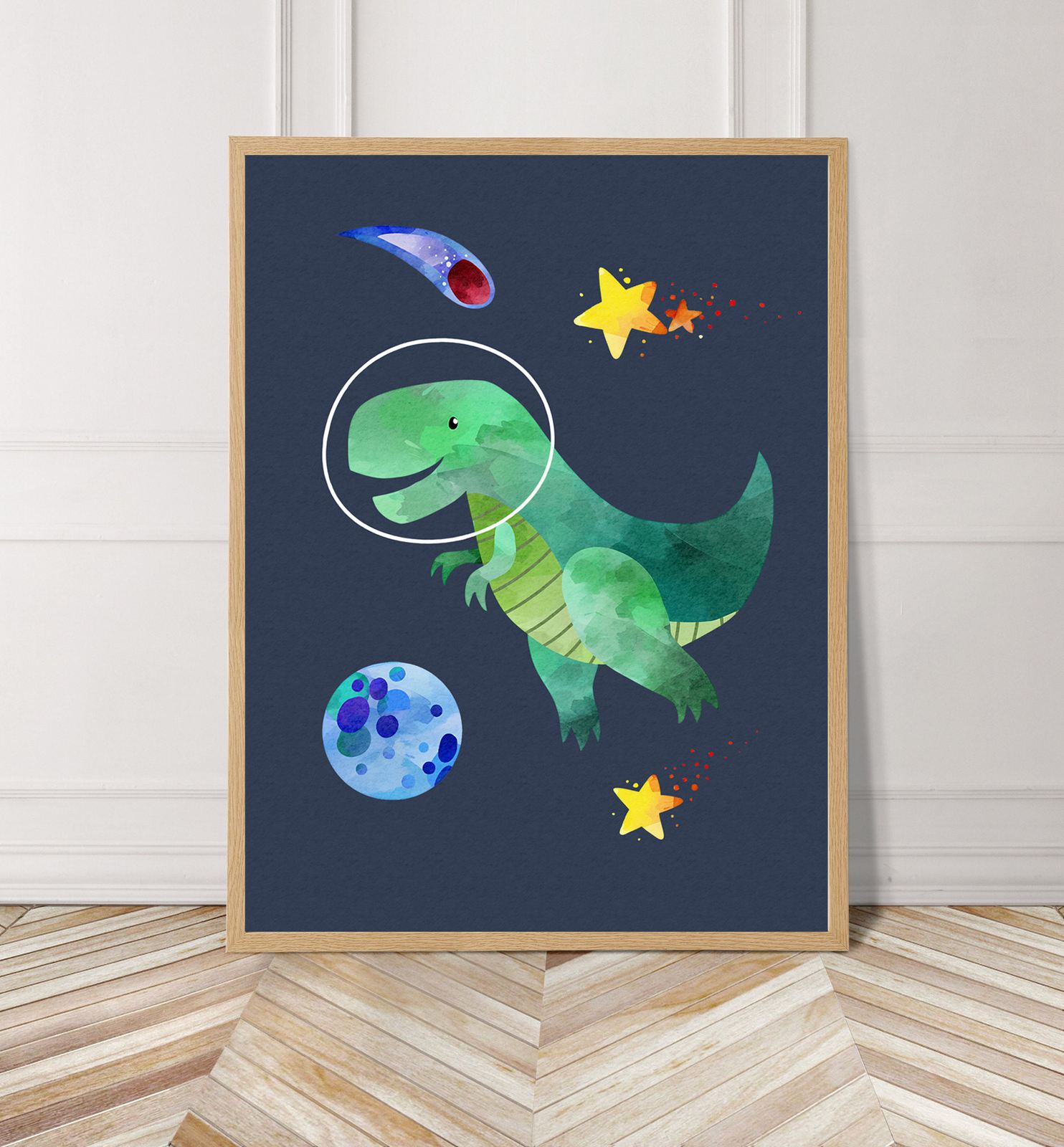 Dinosaur Ruimte Avontuur Poster