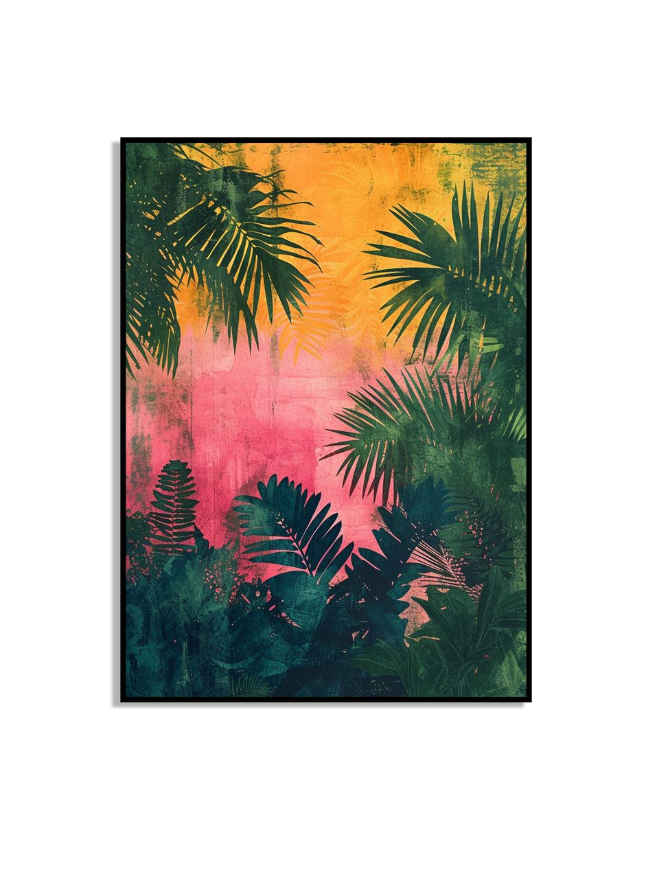 Tropische Bladeren Kunst Poster