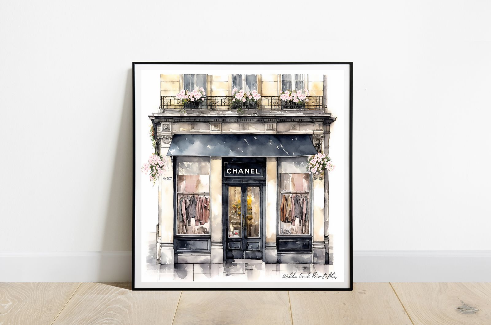 Chanel Storefront Wandposter
