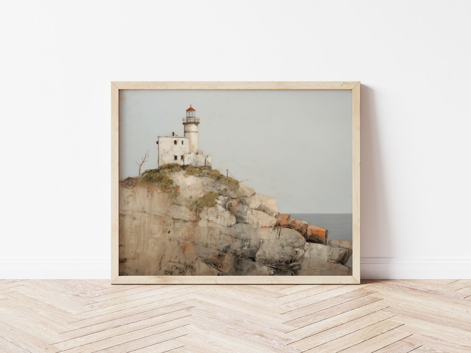 Poster - Vuurtoren Landschap