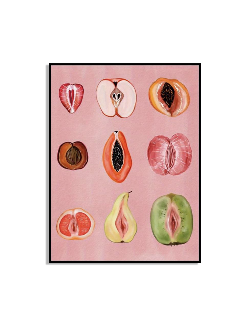 Fruit Kunst Wandposter