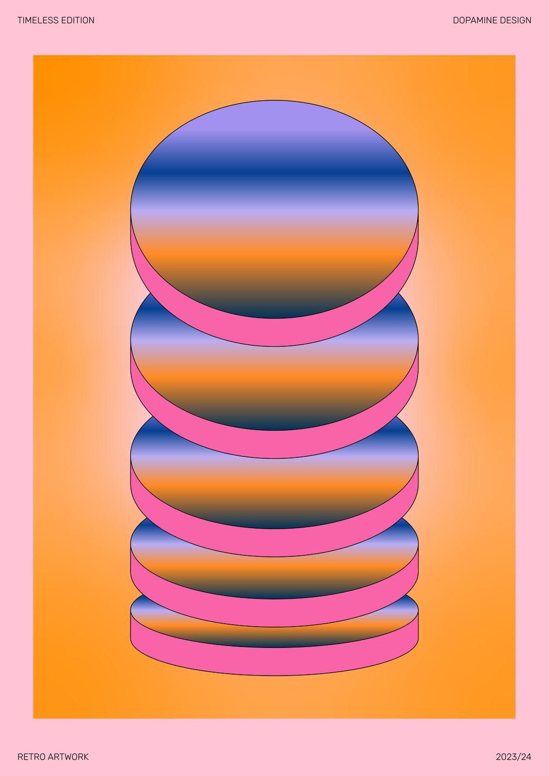 Poster - Tijdloze Editie Kunstwerk