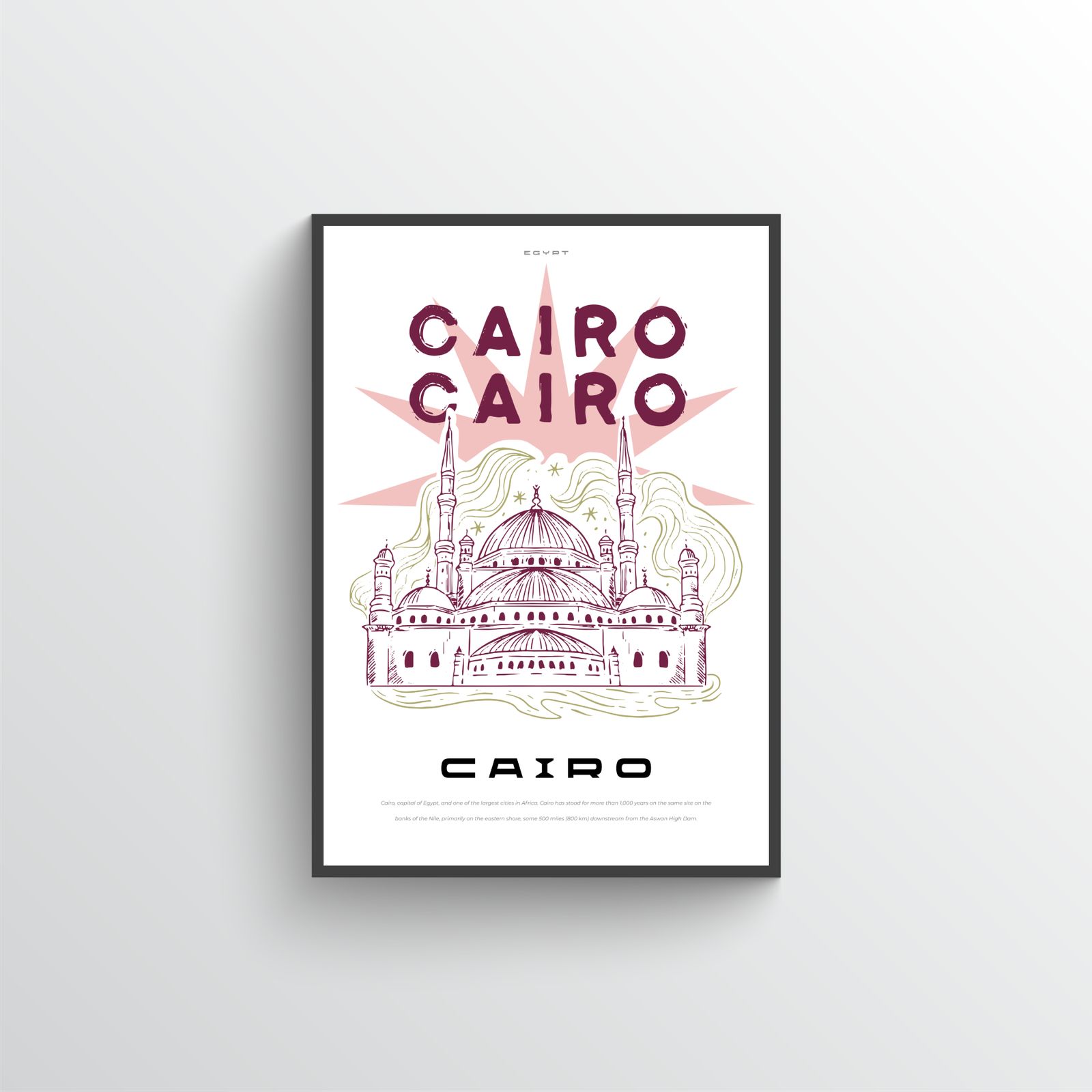 Poster van Caïro