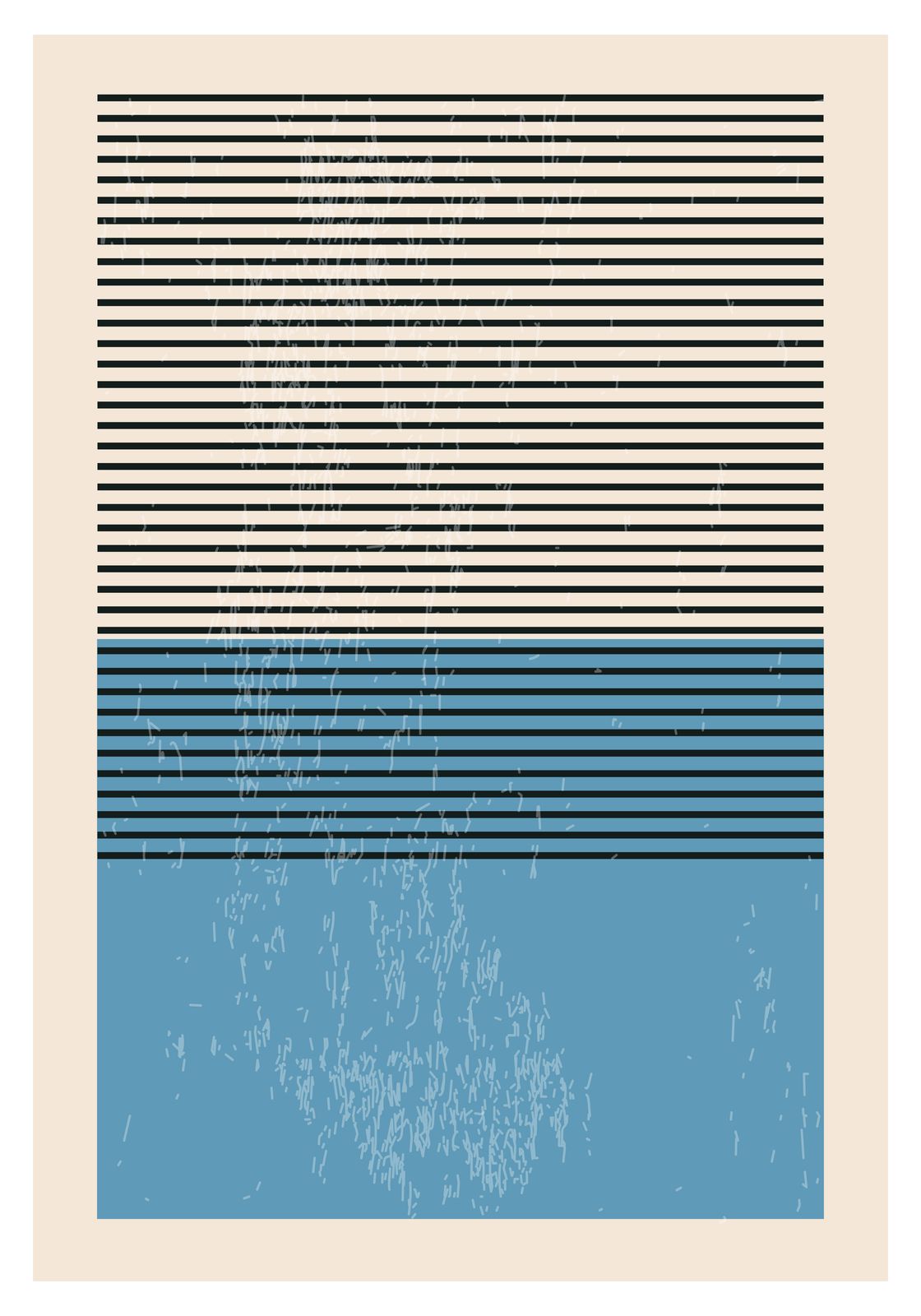 Poster - Abstracte Lijnen