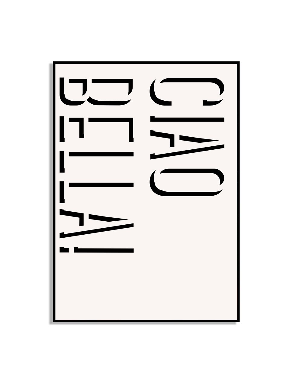 Ciao Bella! Poster