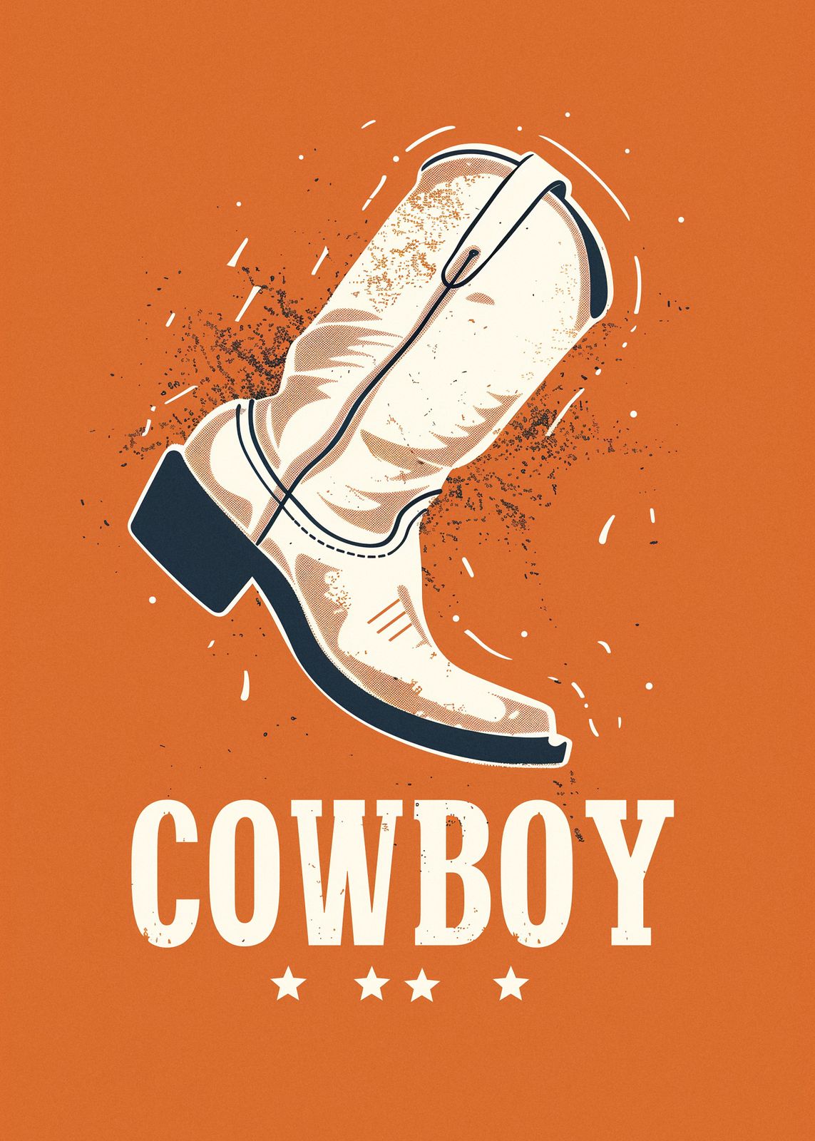 Poster - Cowboy Boot