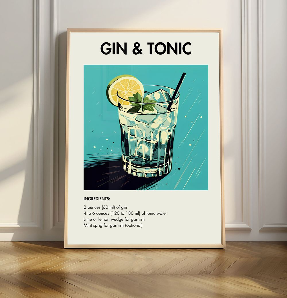 Gin & Tonic Poster