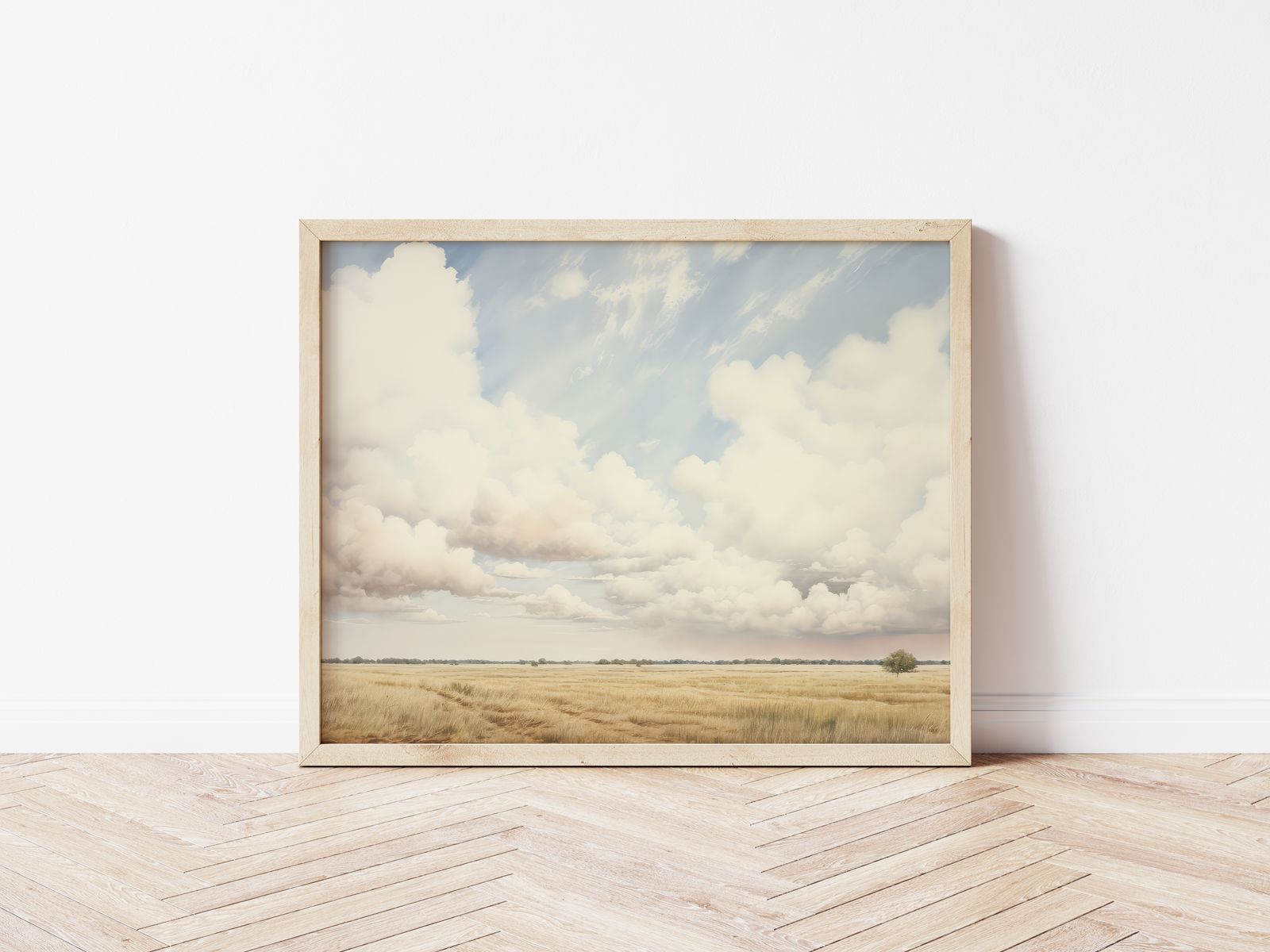 Poster - Rustige Lucht