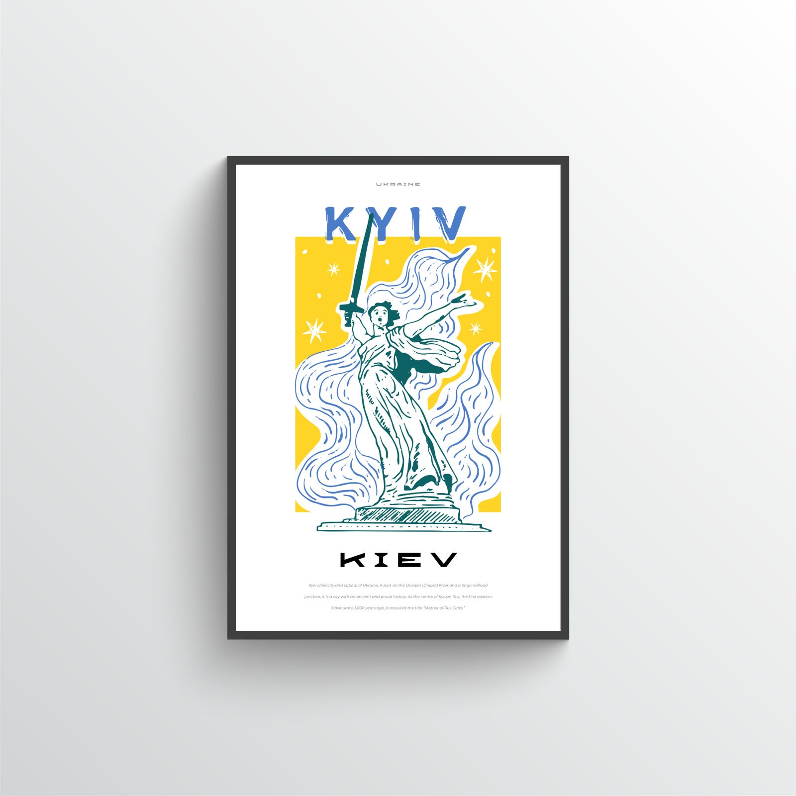 Kyiv Oekraïne Poster