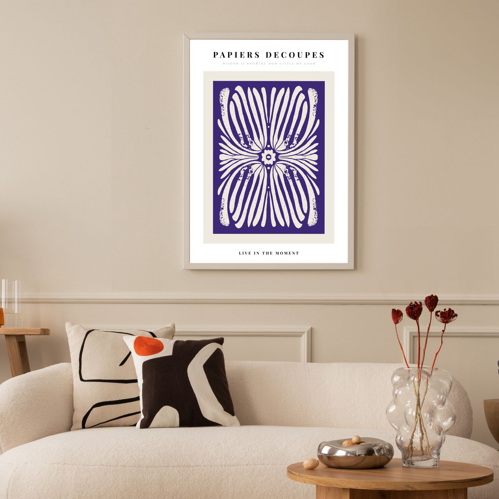 Papiers Decoupes Muurposter