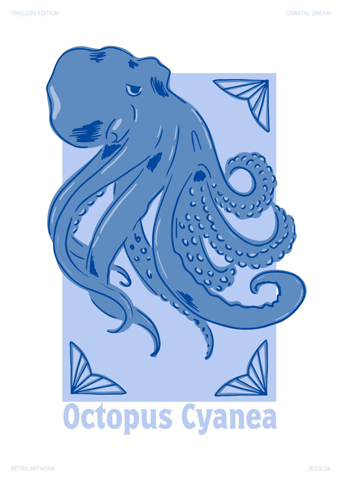 Poster - Octopus Cyanea