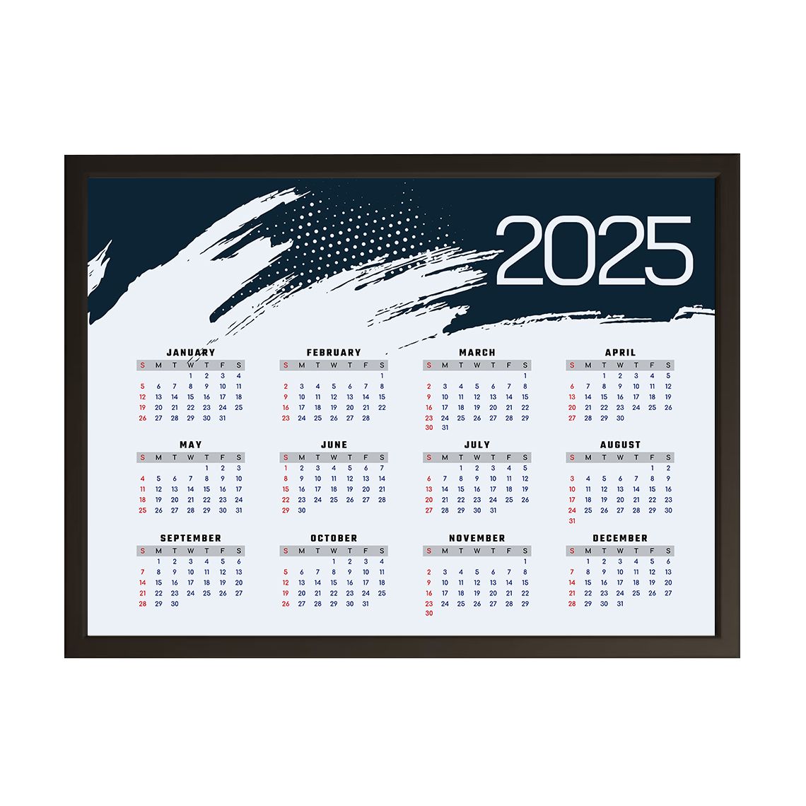 Poster - 2025 Kalender