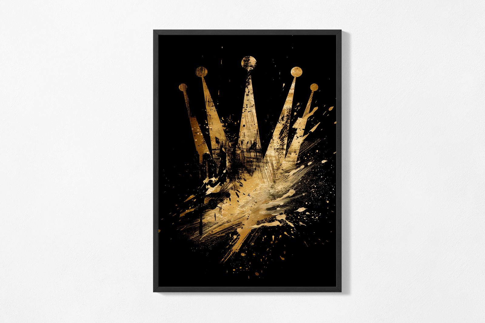 Poster - Gouden Kroon Spat