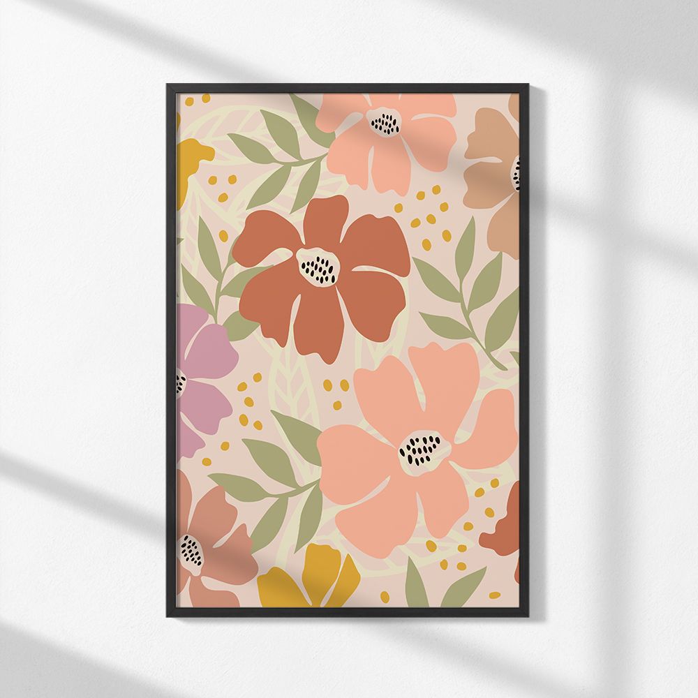 Poster - Bloemenkunst
