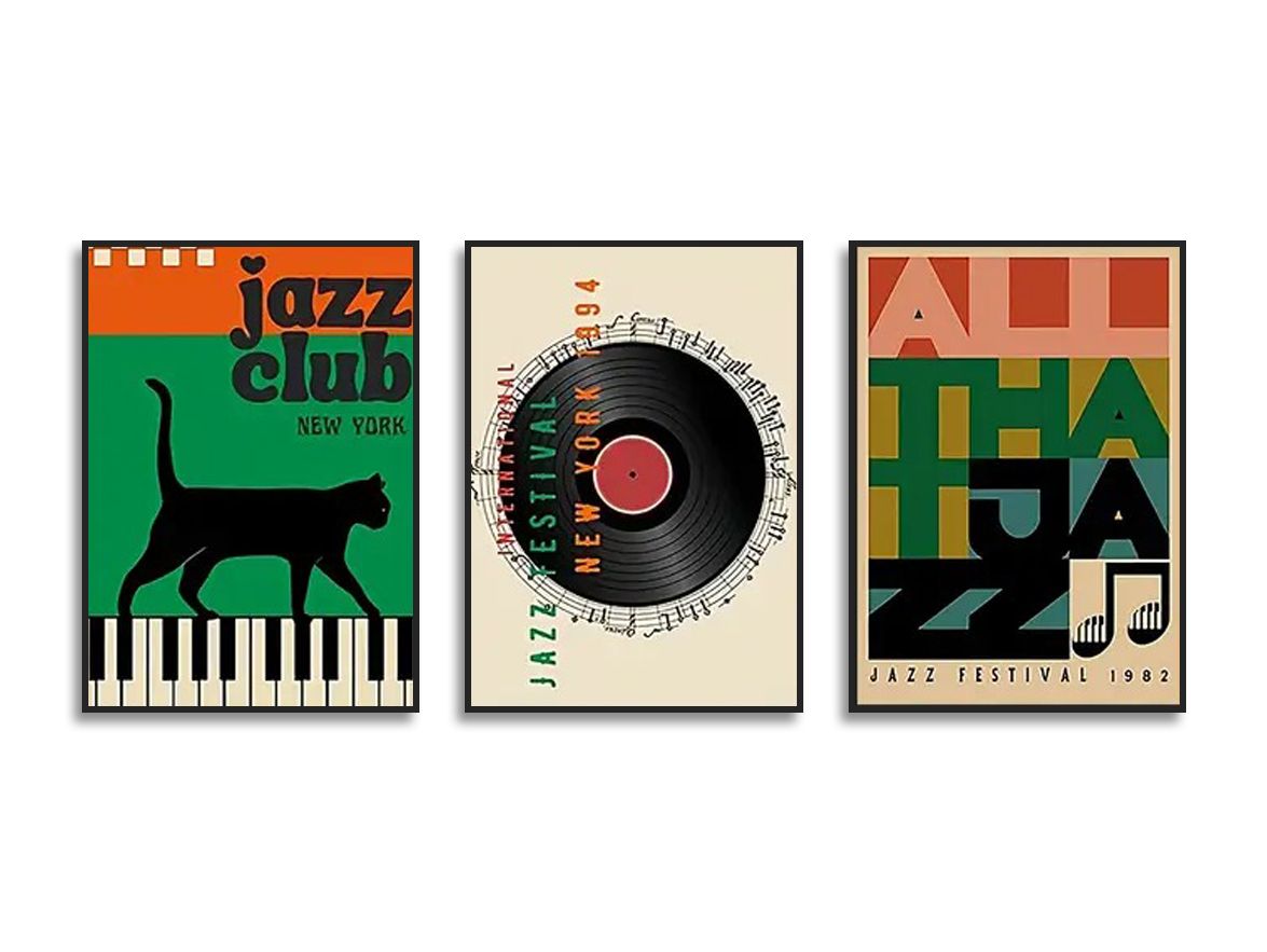 Poster - Jazz Festival Collectie / Set van 3