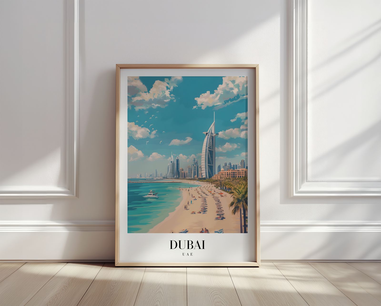 Poster - Dubai Stedelijk Landschap