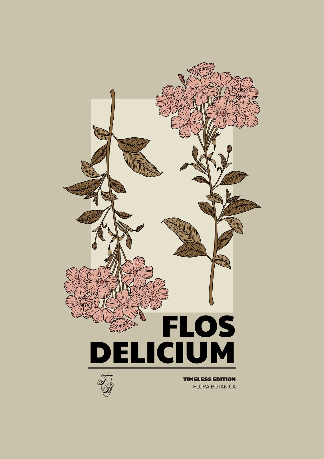 Poster - Floral Nature Collection / Set van 3