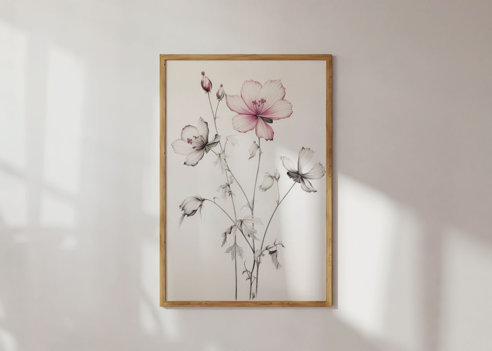 Poster - Bloemachtige Elegant