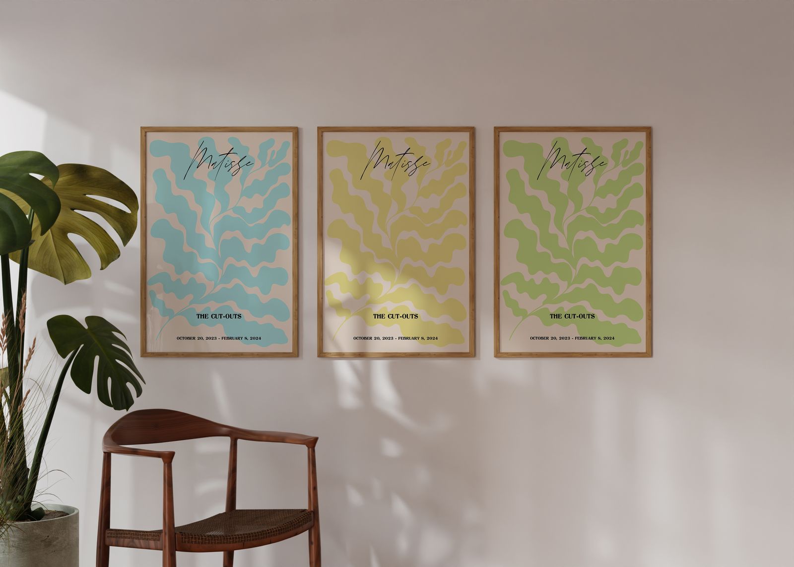 Poster - Matisse The Cut-Outs / Set of 3