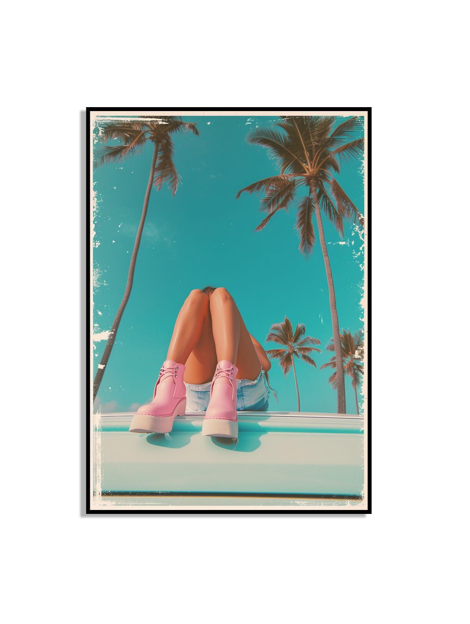 Tropische Sferen Illustratie Poster