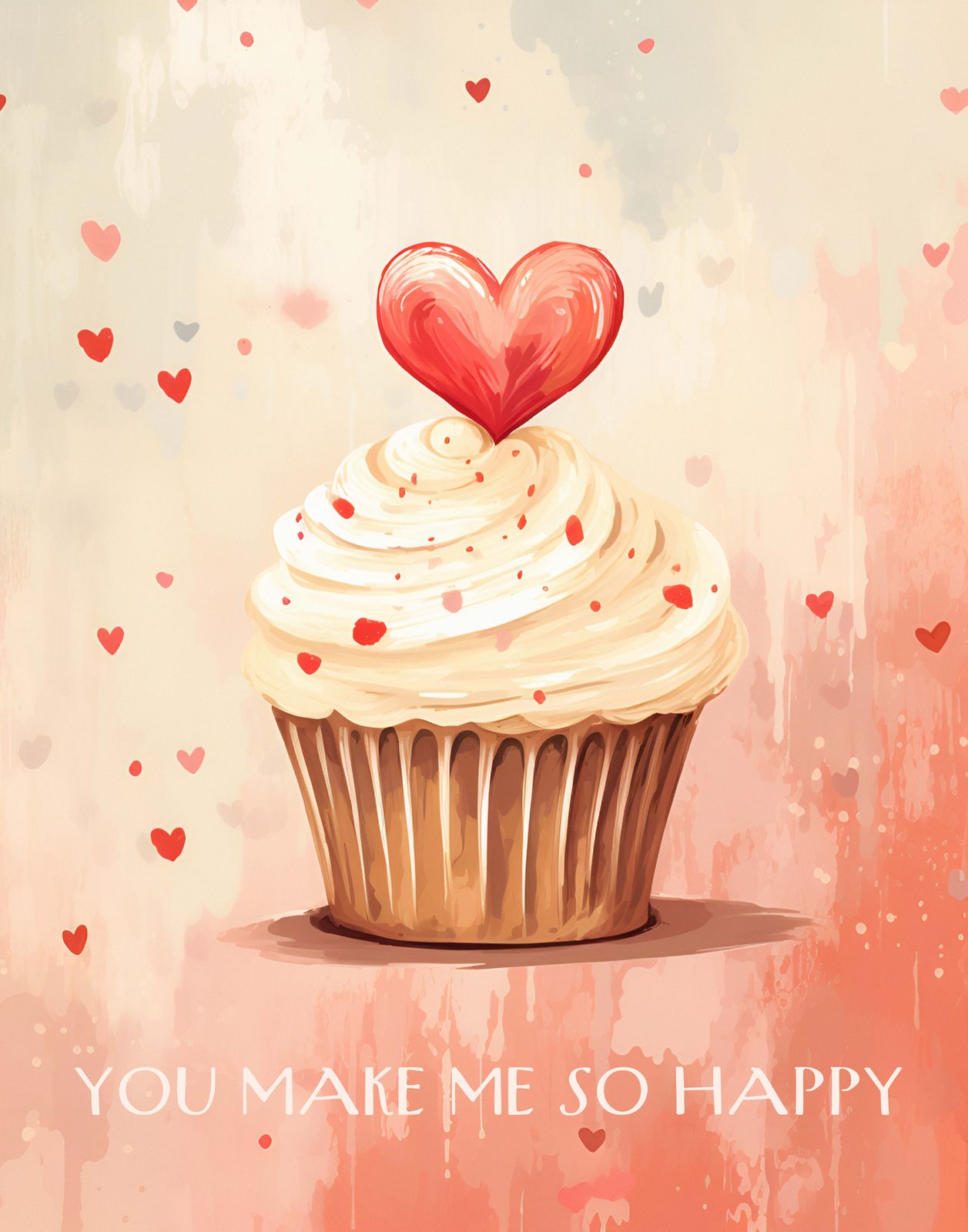 Poster - Hart Cupcake