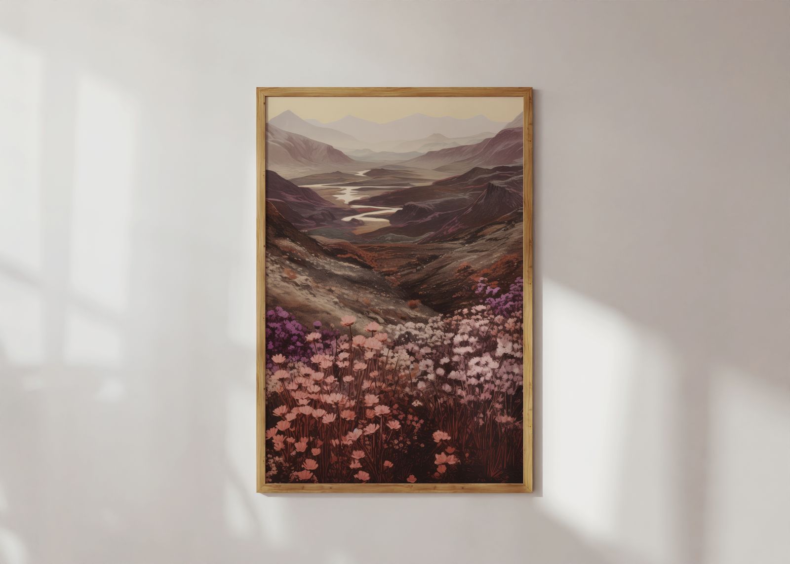 Poster - Berglandschap