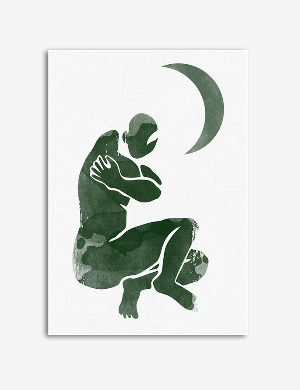 Crescent Moon Figuur Poster
