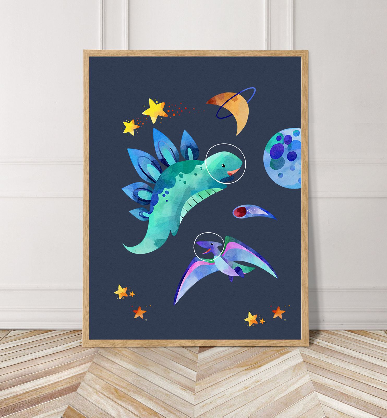 Dinosaurus Ruimteavontuur Poster
