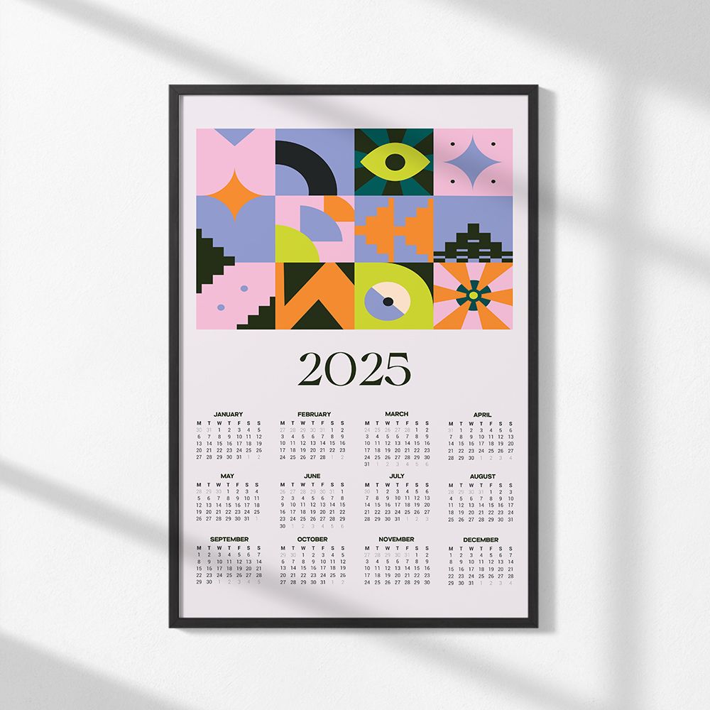 Poster - 2025 Kalenderkunst