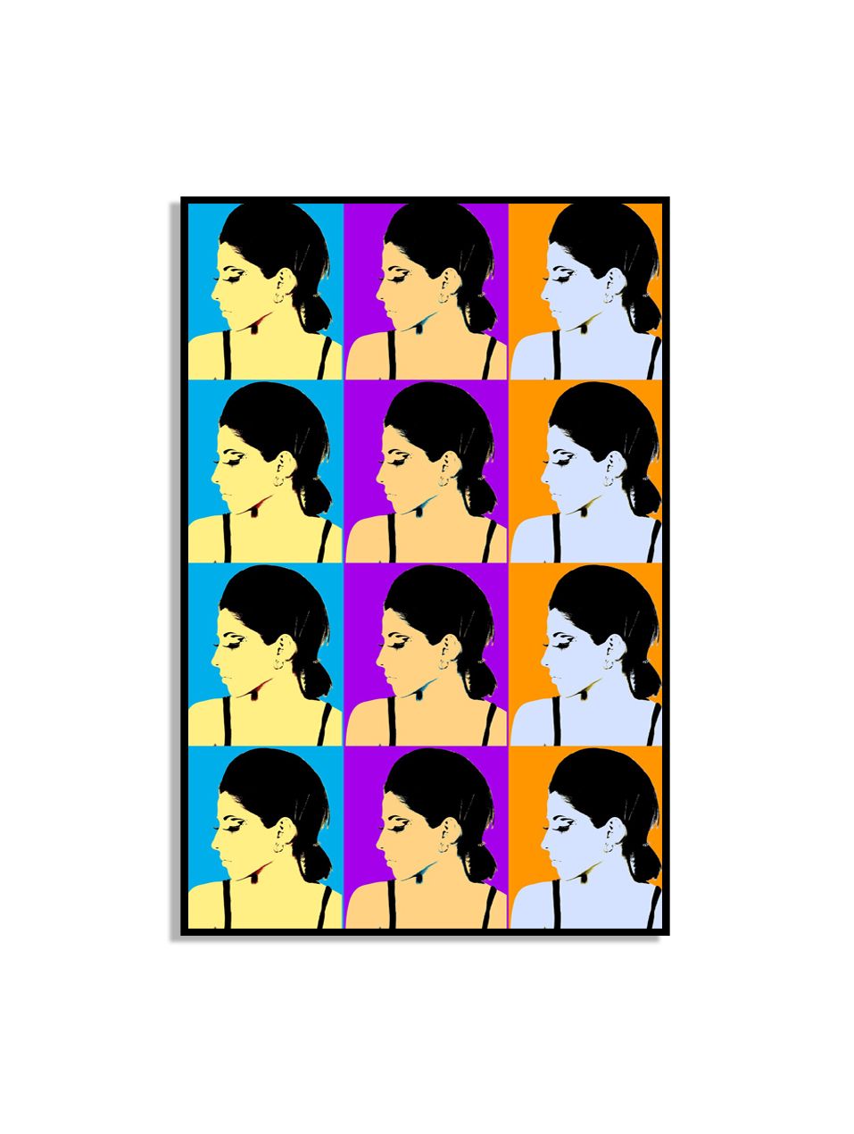 Kleurrijke Pop-Art Poster