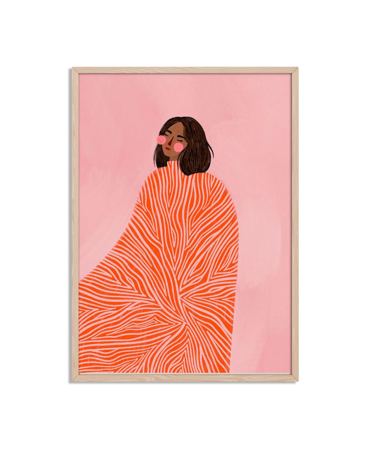Elegante Vrouw Kunstposter