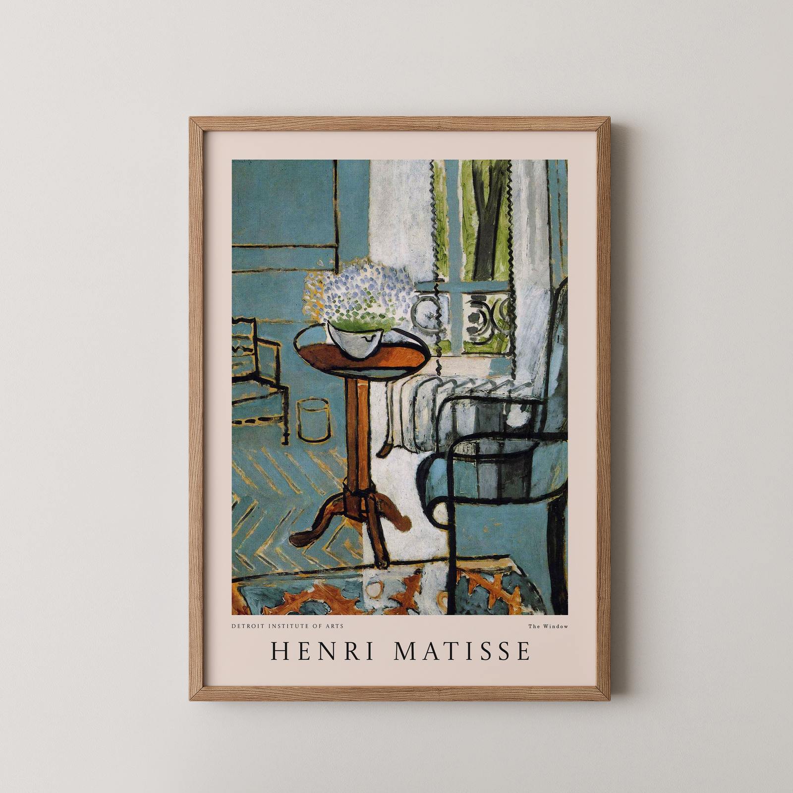 Poster - Het Raam van Henri Matisse