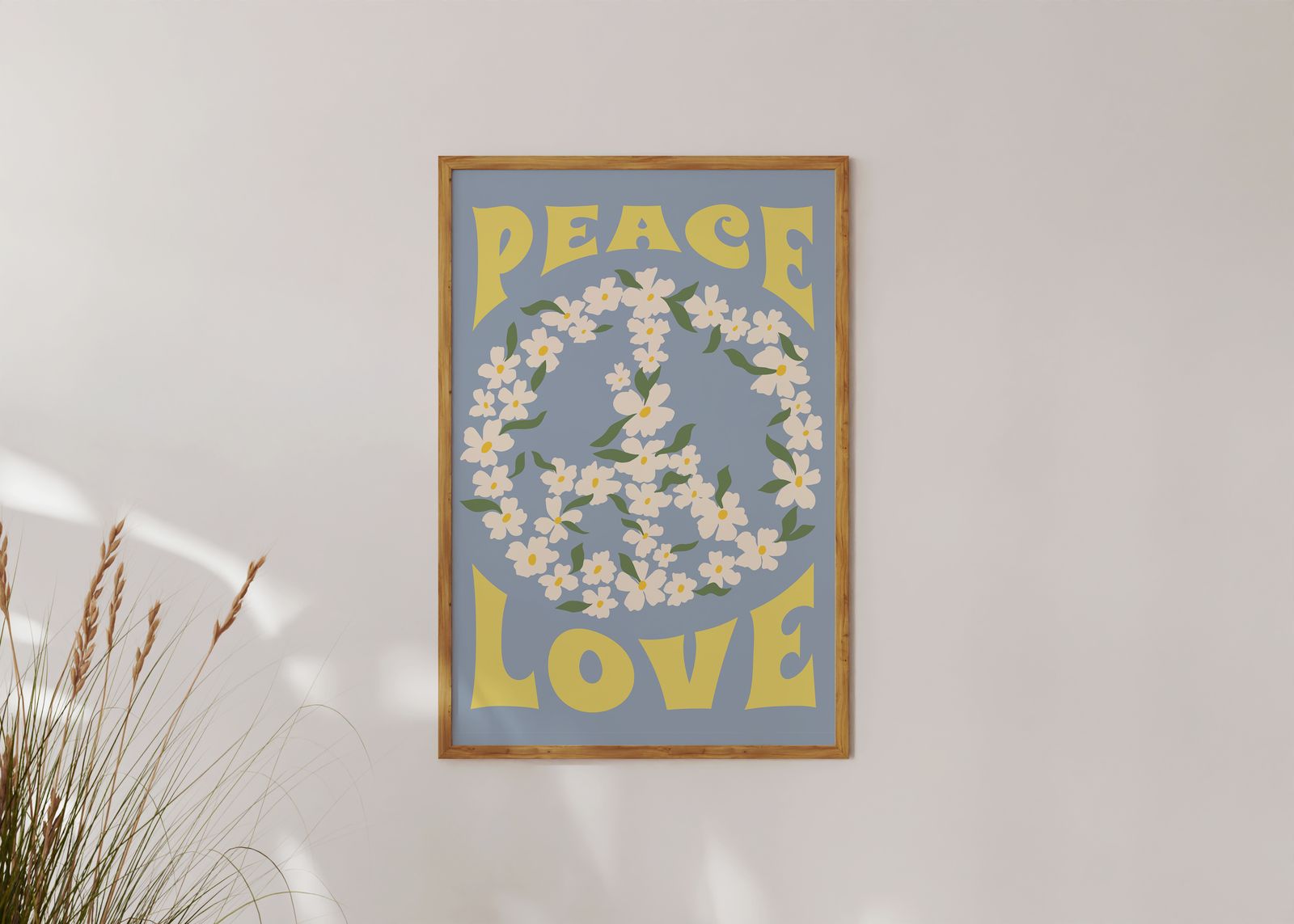 Poster - Vrede en Liefde