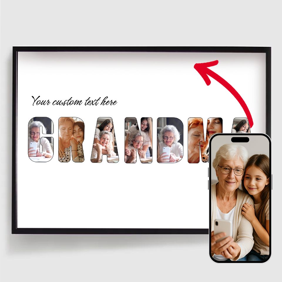 Gepersonaliseerde Posters - Oma - Foto Upload