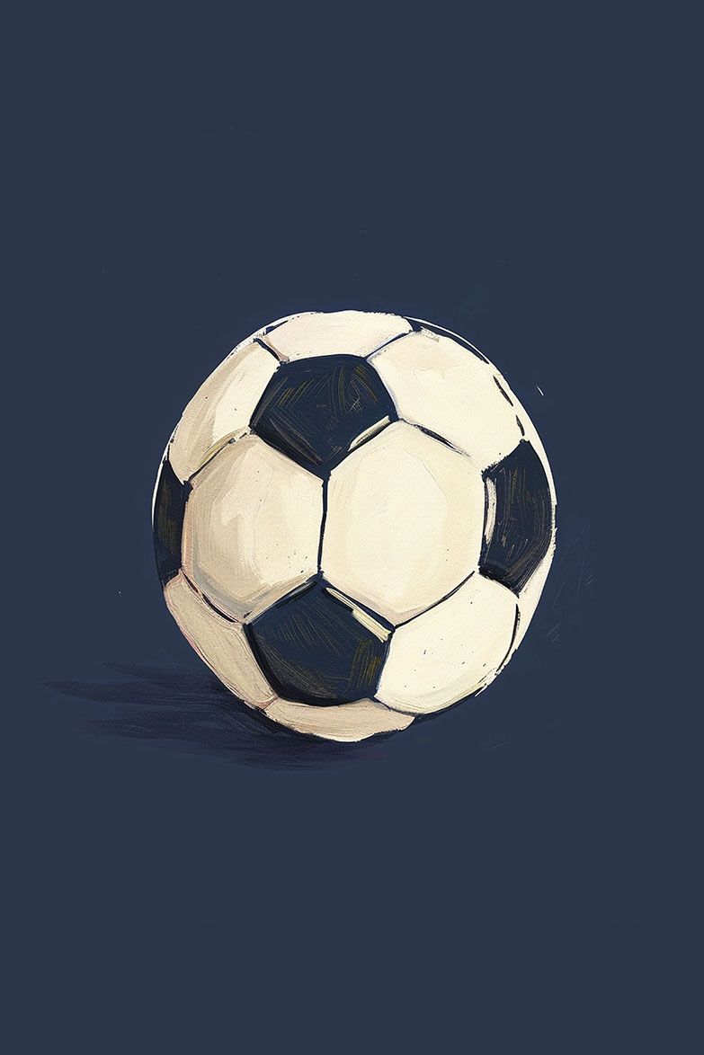 Poster - Klassieke Voetbal