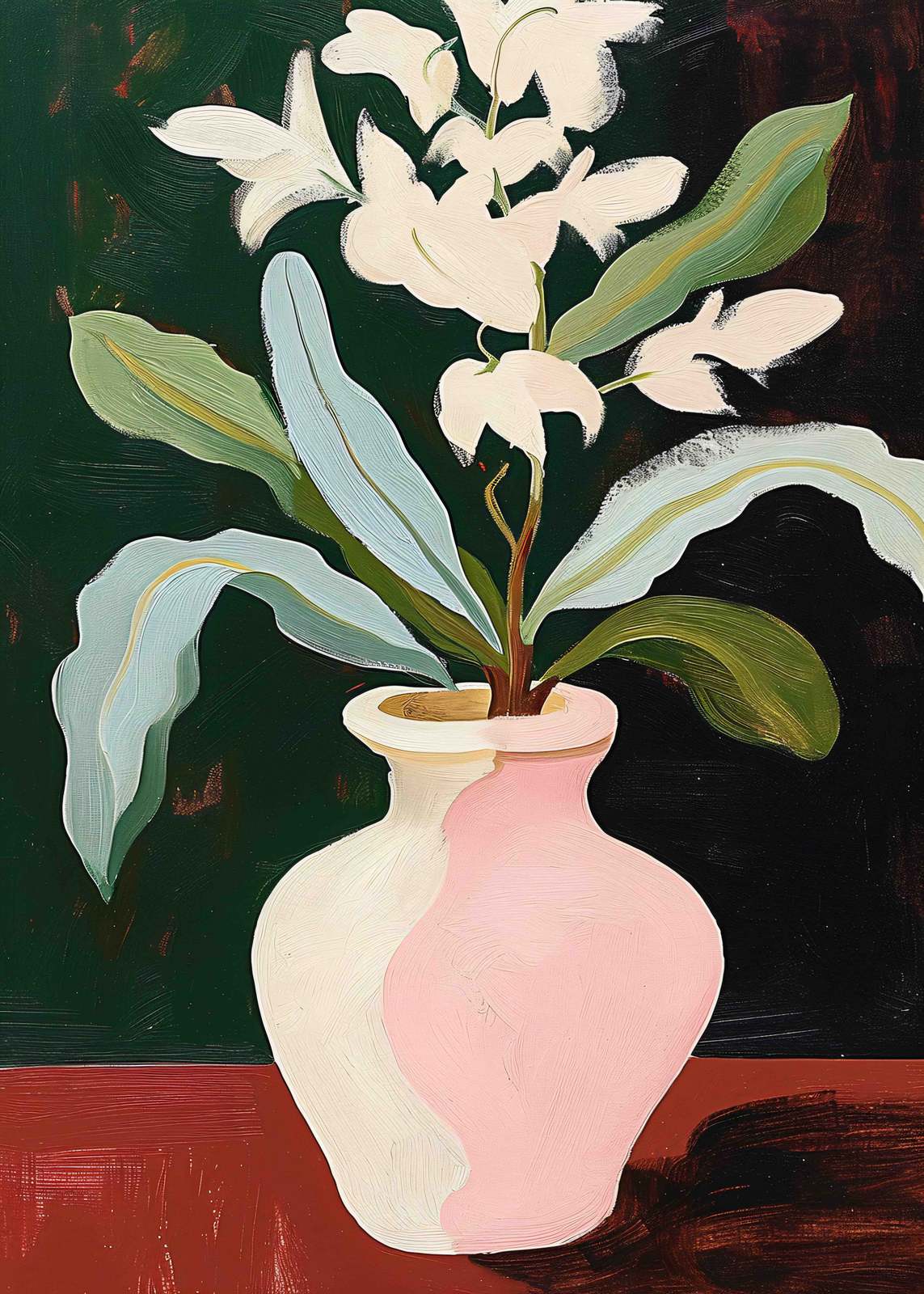 Poster - Bloemenvaas