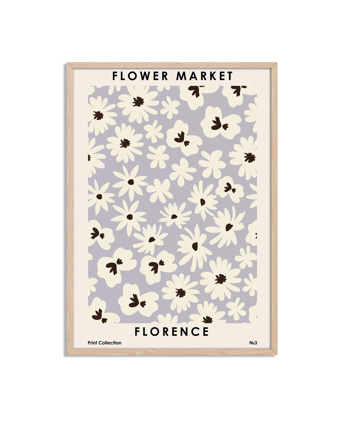 Flower Market Florence Poster