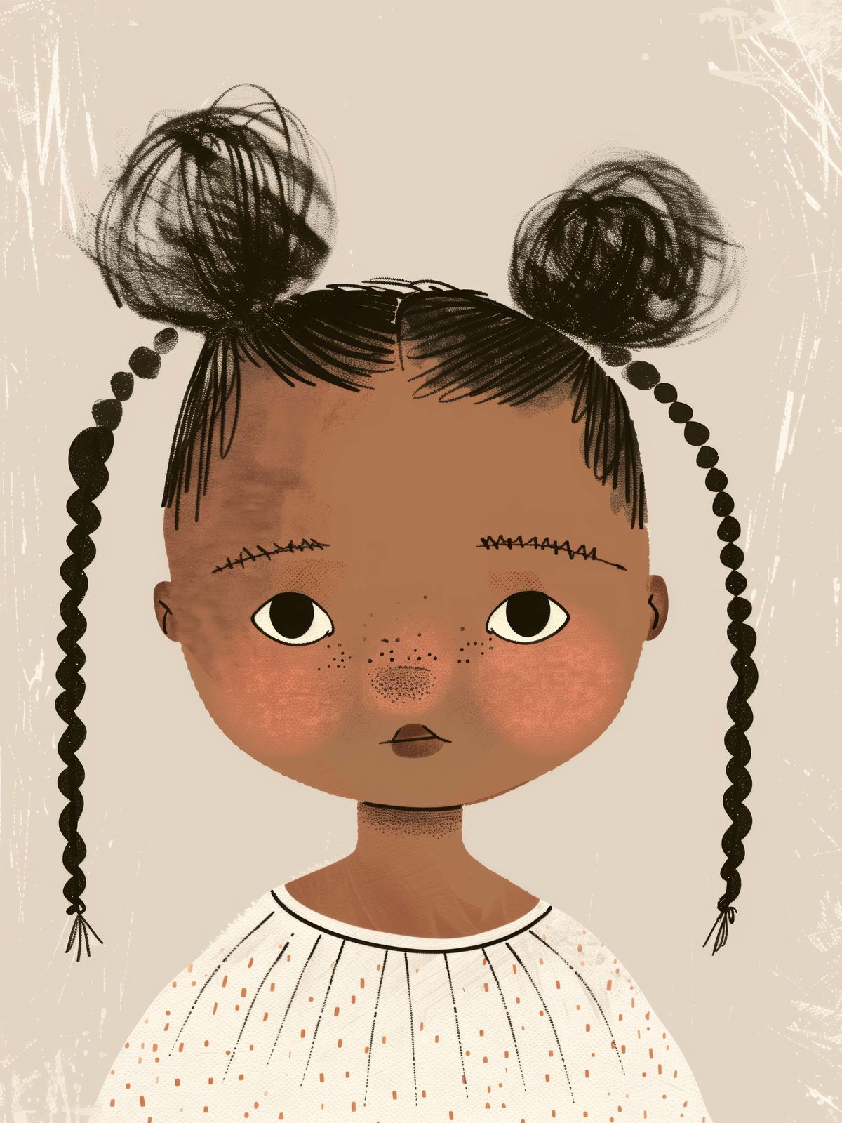 Poster - Kinder Illustratie