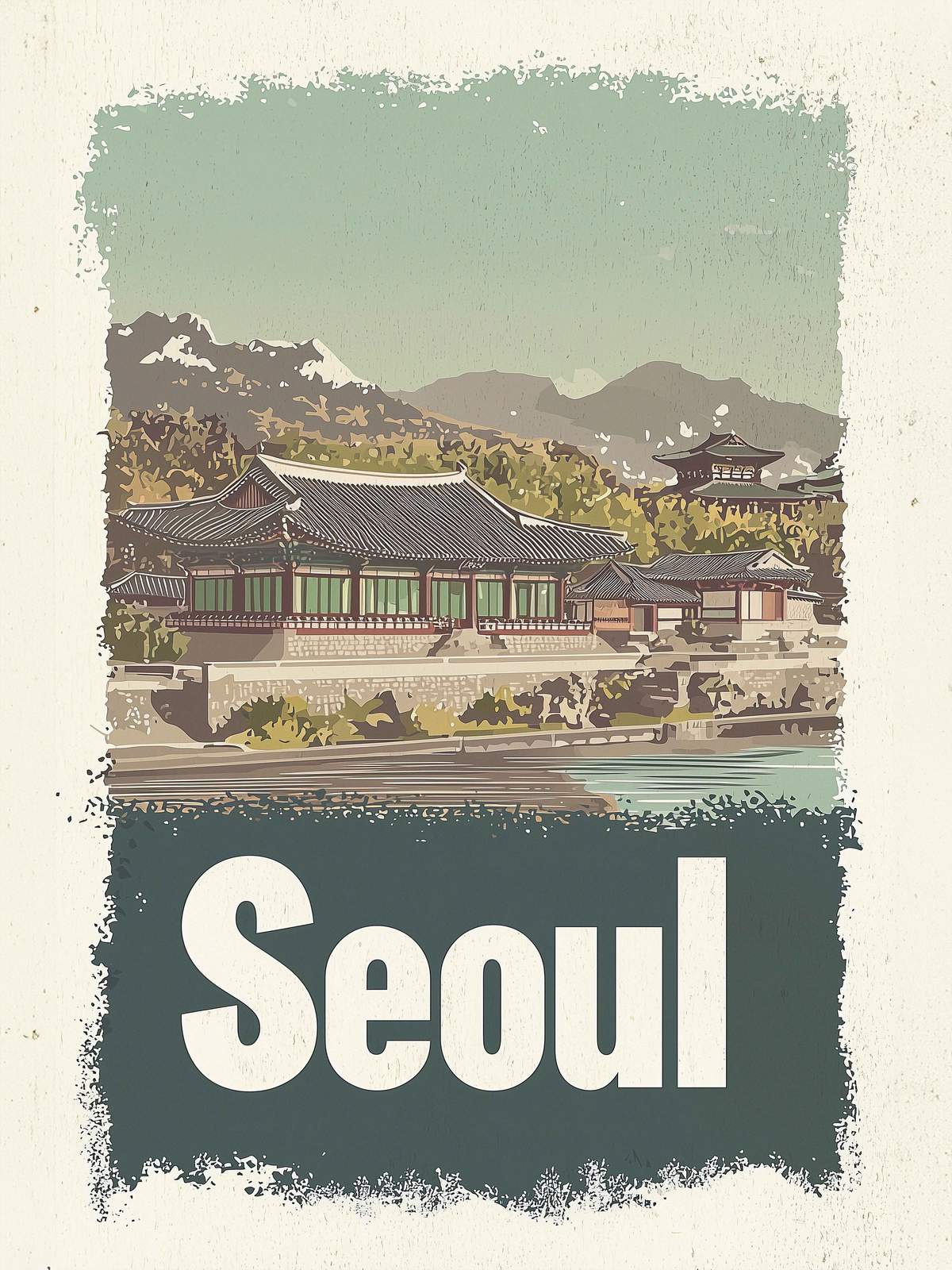 Poster - Seoul Stad