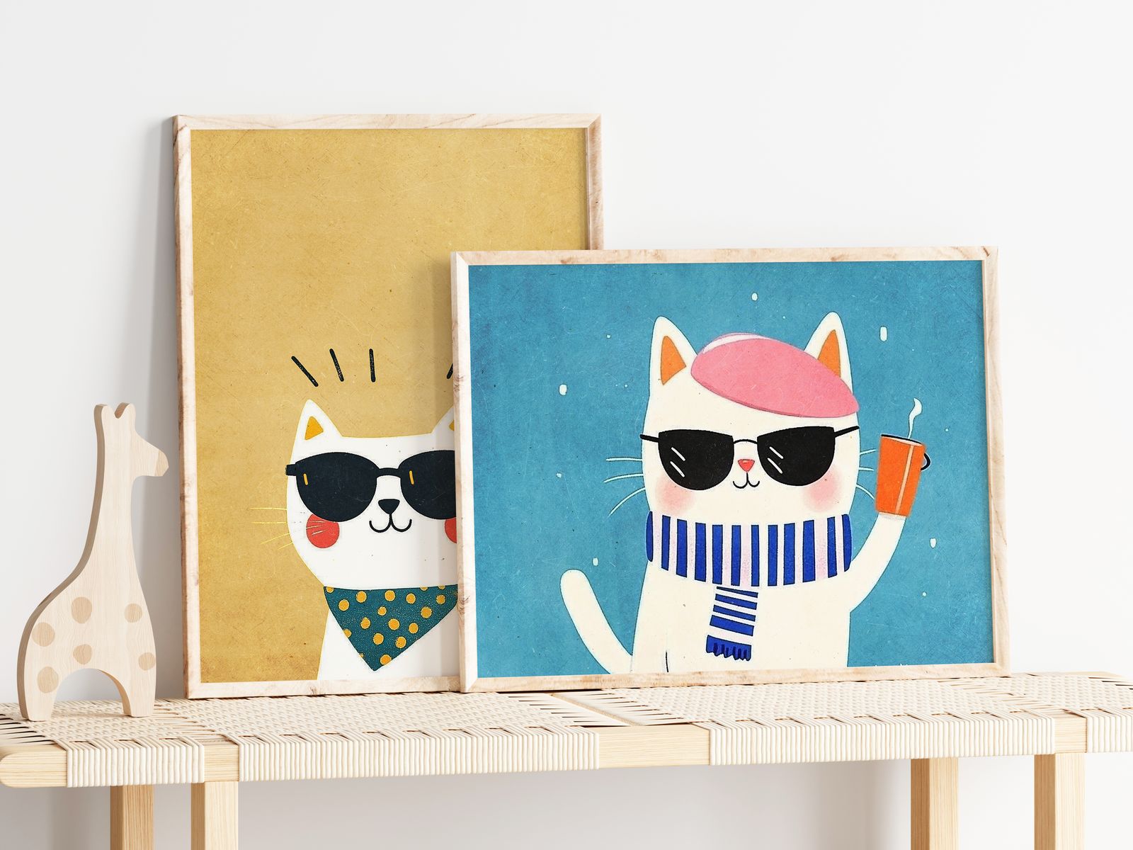 Poster - Cool Cat Collectie / Set van 2