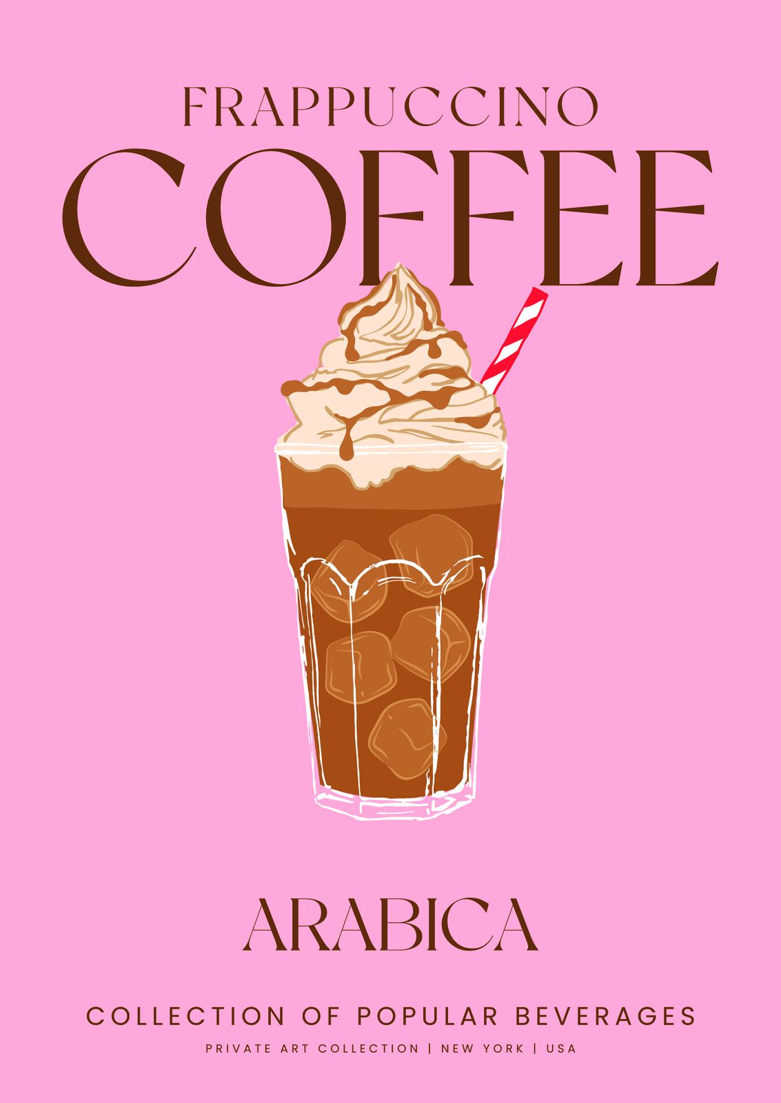 Poster - Frappuccino Koffie