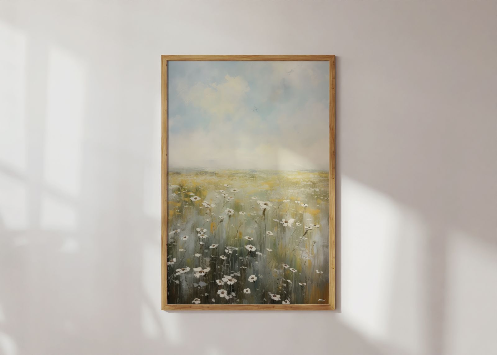 Poster - Bloemenveld